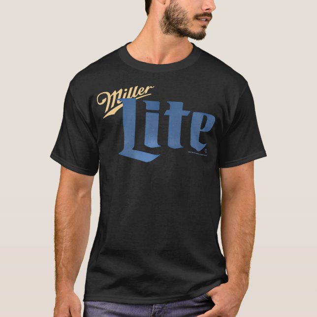 Camiseta Coors Miller Lite Classic Design frente e trás (Frente)