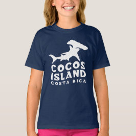 Camiseta Coos Island Costa Rica Tubarão Hammerhead
