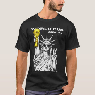 Camiseta Copa do Mundo 2026 EUA Torneio de Futebol Dourado