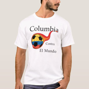 Camiseta Copa do Mundo - Colúmbia vs. Mundo