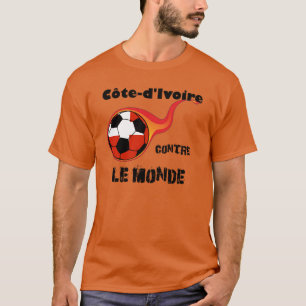 Camiseta Copa do Mundo - Costa do Marfim versus Mundo