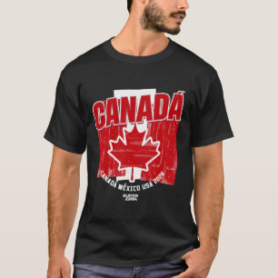 Camiseta Copa do Mundo de Fã de Futebol do Canadá 2026