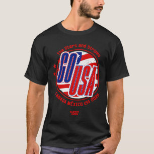 Camiseta Copa do Mundo de Fã de Futebol dos EUA 2026