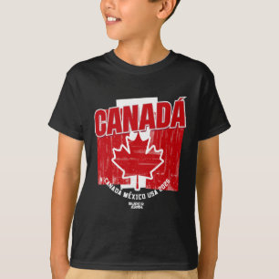 Camiseta Copa do Mundo de Fãs de Futebol do Canadá 2026