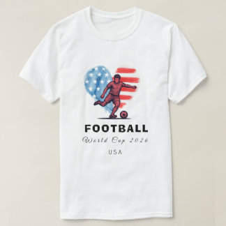 Camiseta Copa do Mundo de futebol EUA 2026