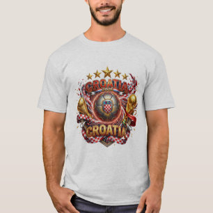 Camiseta Copa do Mundo FIFA 2026 - Croácia