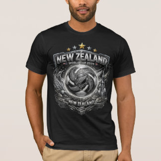 Camiseta Copa do Mundo FIFA 2026 - Nova Zelândia