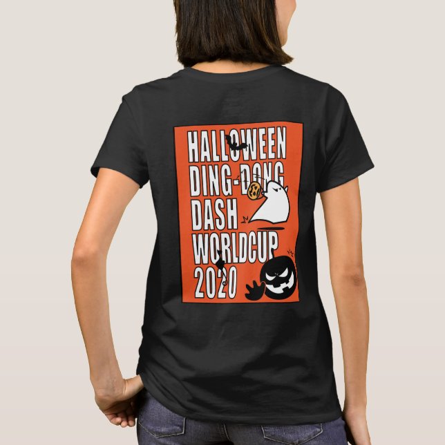 Camiseta Copa do mundo Halloween Ding-Dong-Dash (Verso)