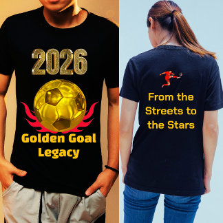 Camiseta Copa do Mundo Legado do Gol de Ouro