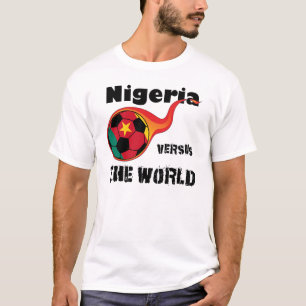 Camiseta Copa do Mundo - Nigéria Versus Mundo