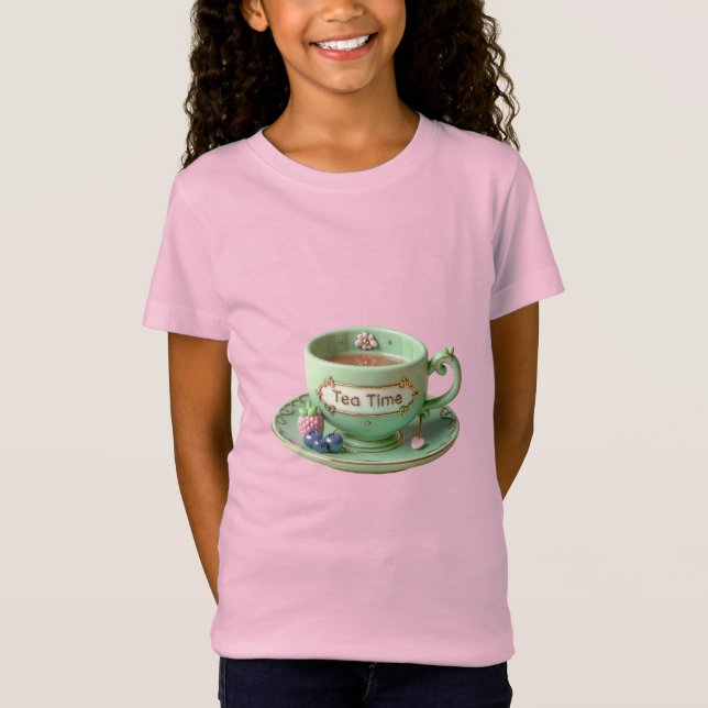 Camiseta Copa Verde, framboesa e mirtilo (Frente)