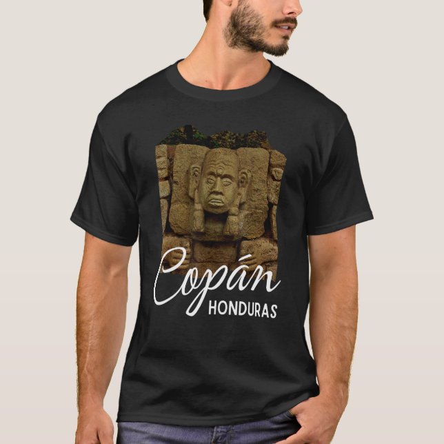 Camiseta Copan Ruins Mayan Ruins Roatan Honduras Souvenir (Frente)