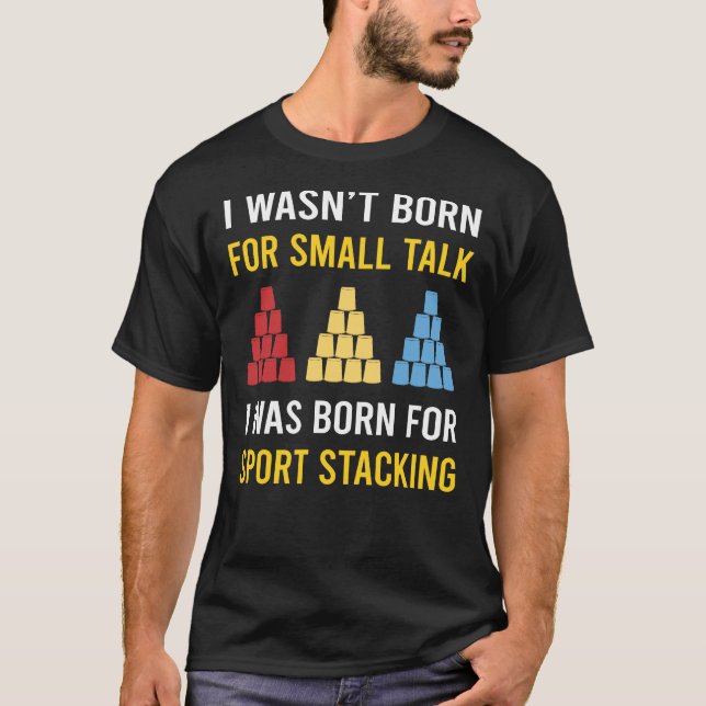 Camiseta Copas de velocidade de empilhamento de Taça de emp (Frente)