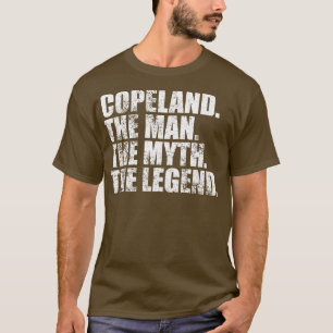 Camiseta CopelandCopeland Nome da família Copeland sobrenom