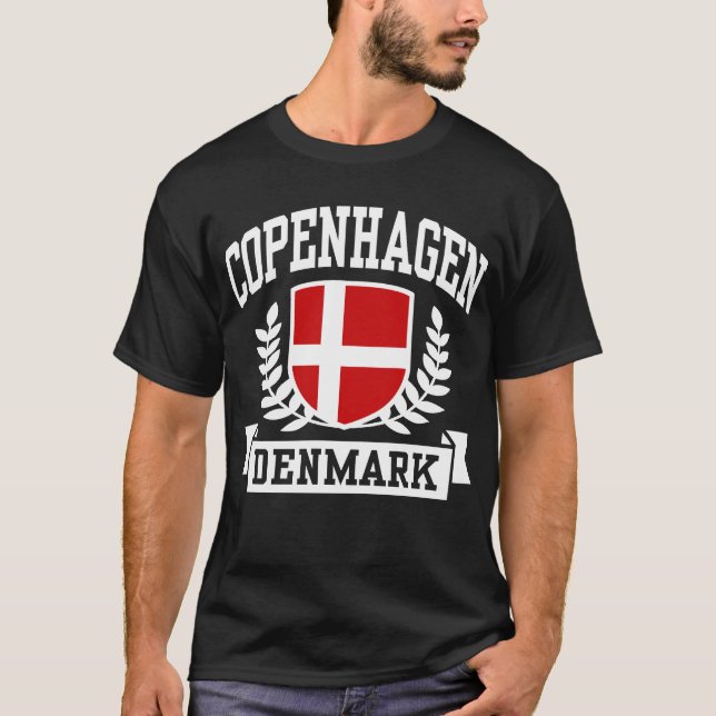 Camiseta Copenhaga Dinamarca (Frente)
