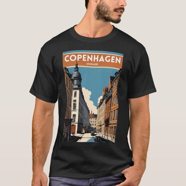 Camiseta Copenhaga Dinamarca (Frente)