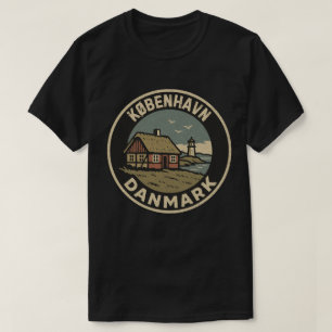 Camiseta Copenhague, Dinamarca Danmark