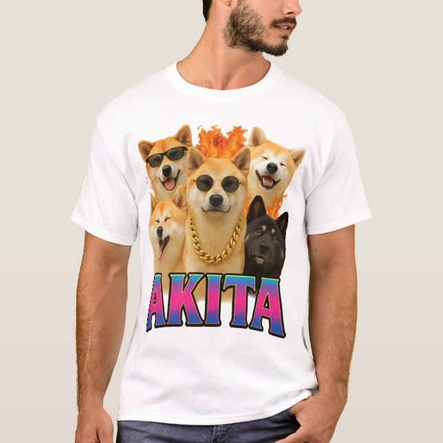 Camiseta Cópia Akita (Frente)