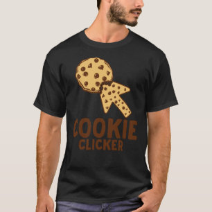 Camiseta Cópia Ativa de Camisa-T de Cookie Clicker