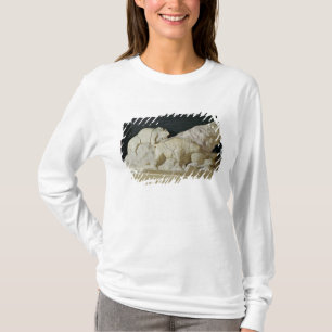 Camiseta Cópia da escultura dos bisontes, Le