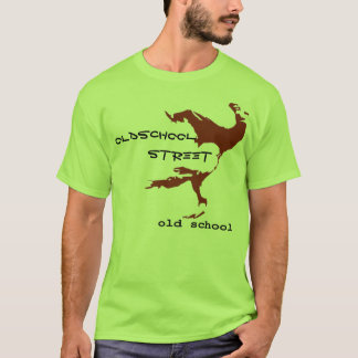 Camiseta cópia da ideia 1, rua velha de Skool