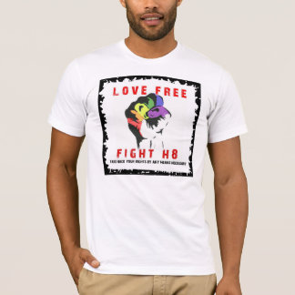 Camiseta cópia da luta h8