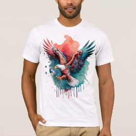 Camiseta cópia de Be Eagle, voando, engraçado
