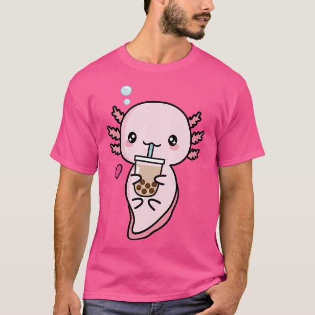Camiseta Copia De Copia De Copia De Copia De Cute Axolotl S (Frente)