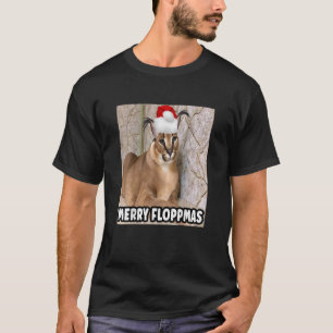 Camiseta Cópia de flutuação grande de Natal