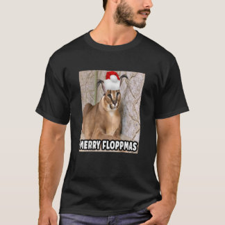 Camiseta Cópia de flutuação grande de Natal