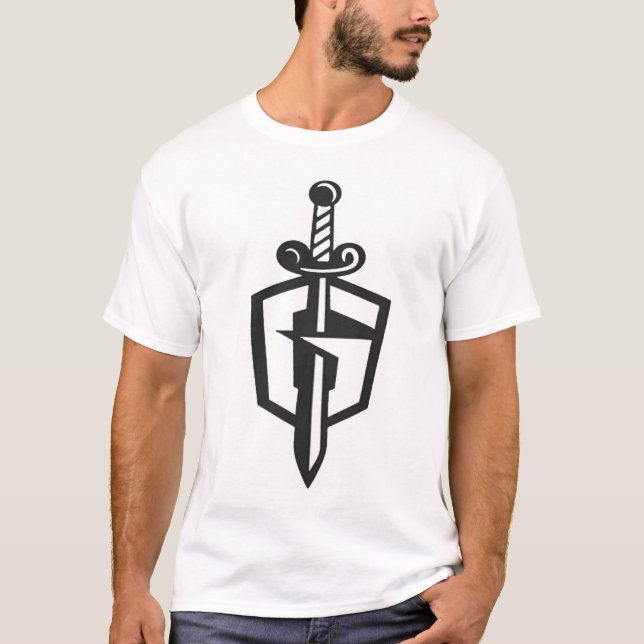 Camiseta cópia de gsword1 bw2 (Frente)