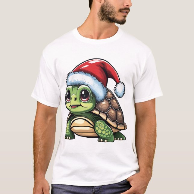 Camiseta Cópia de Tartaruga de Natal (Frente)