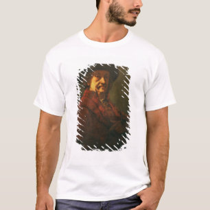 Camiseta Cópia de um retrato de auto de Rembrandt, 1869