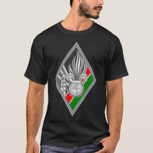 Camiseta Cópia do 4º Regimento Estrangeiro Francês - 4e Ré