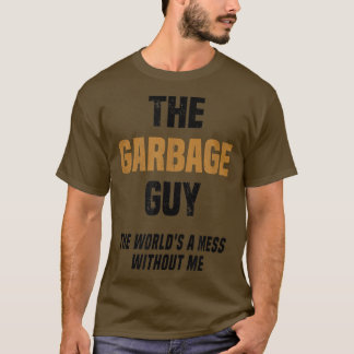 Camiseta Cópia do Coletor de Resíduos de Caminhão de Lixo