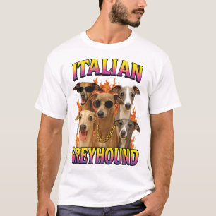 Camiseta Cópia do Galgo Italiano