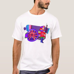 Camiseta cópia do ilustrador do canhão 300dpi