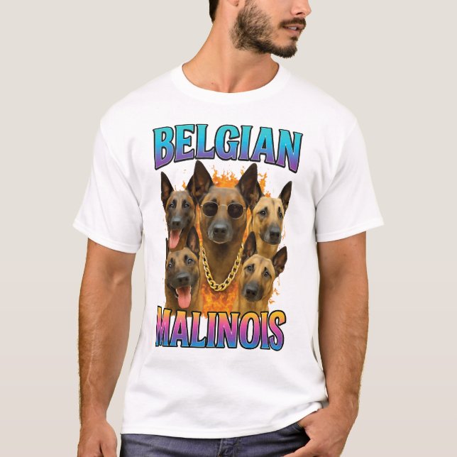 Camiseta Cópia do Malinois Belga (Frente)