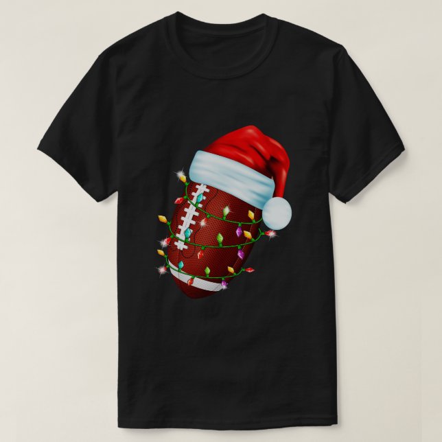 Camiseta Cópia do Natal Ball Santa Hat (Frente do Design)