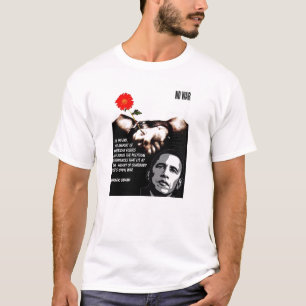 Camiseta cópia do no_war_mahmood, na extremidade, nenhuma