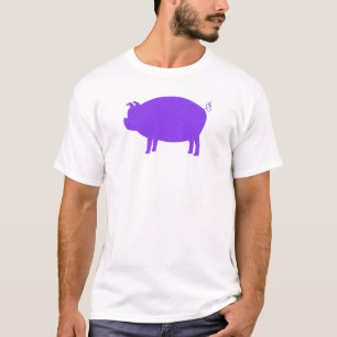 Camiseta cópia do porco da pervinca