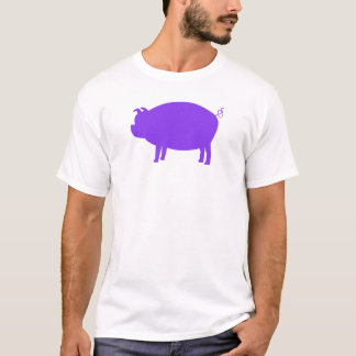 Camiseta cópia do porco da pervinca
