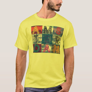 Camiseta cópia do slova de Amsterdão