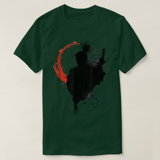 Camiseta cópia do T-Shirt samurai ronin (Frente do Design)