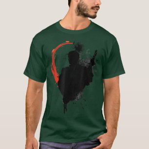 Camiseta cópia do T-Shirt samurai ronin