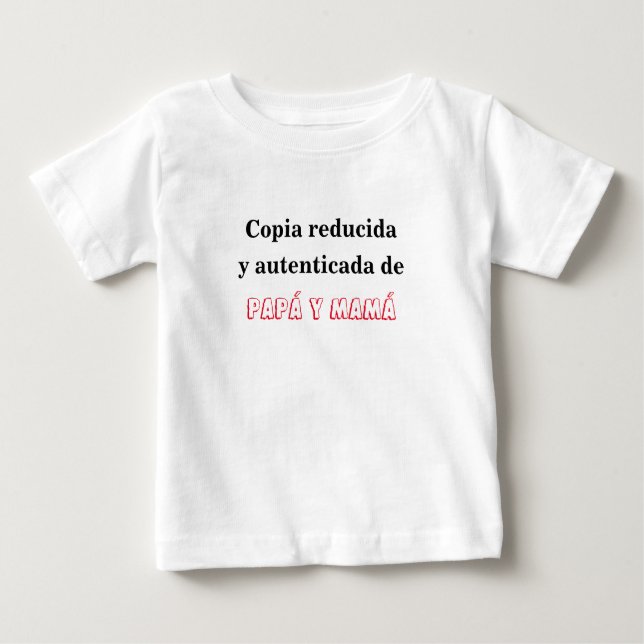 Camiseta Copia reducida  (Frente)