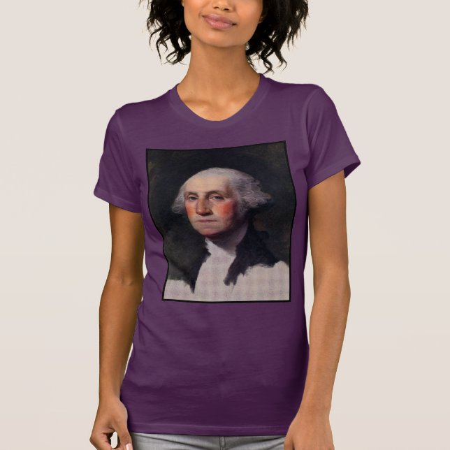 Camiseta Copiar Antheneum George Washington, Gilbert Stuart (Frente)