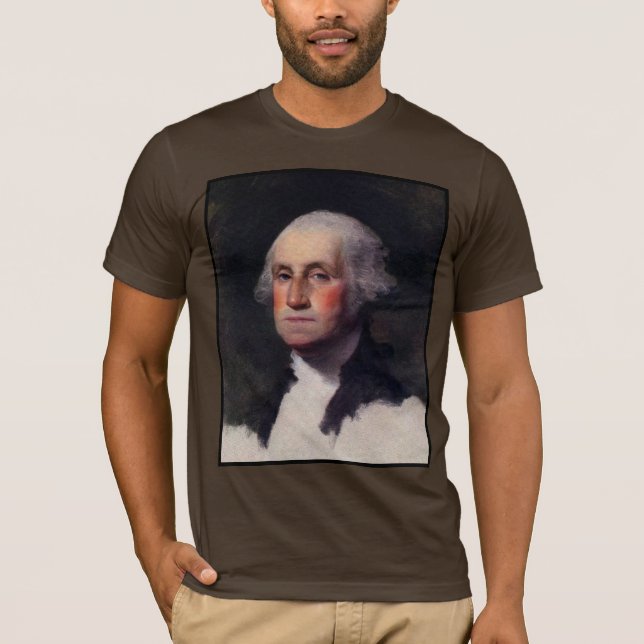 Camiseta Copiar Antheneum George Washington, Gilbert Stuart (Frente)