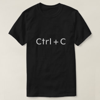Camiseta Copiar + C para o Novo papai