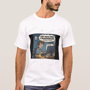 Camiseta Copiar e Colar do StackOverflow - Programa Diverti